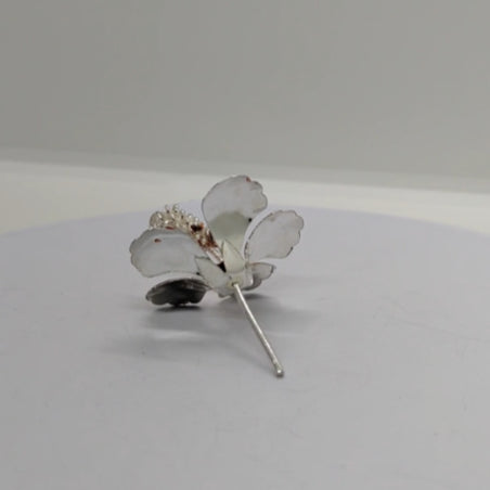 Pure Silver Hibiscus Flower 7g